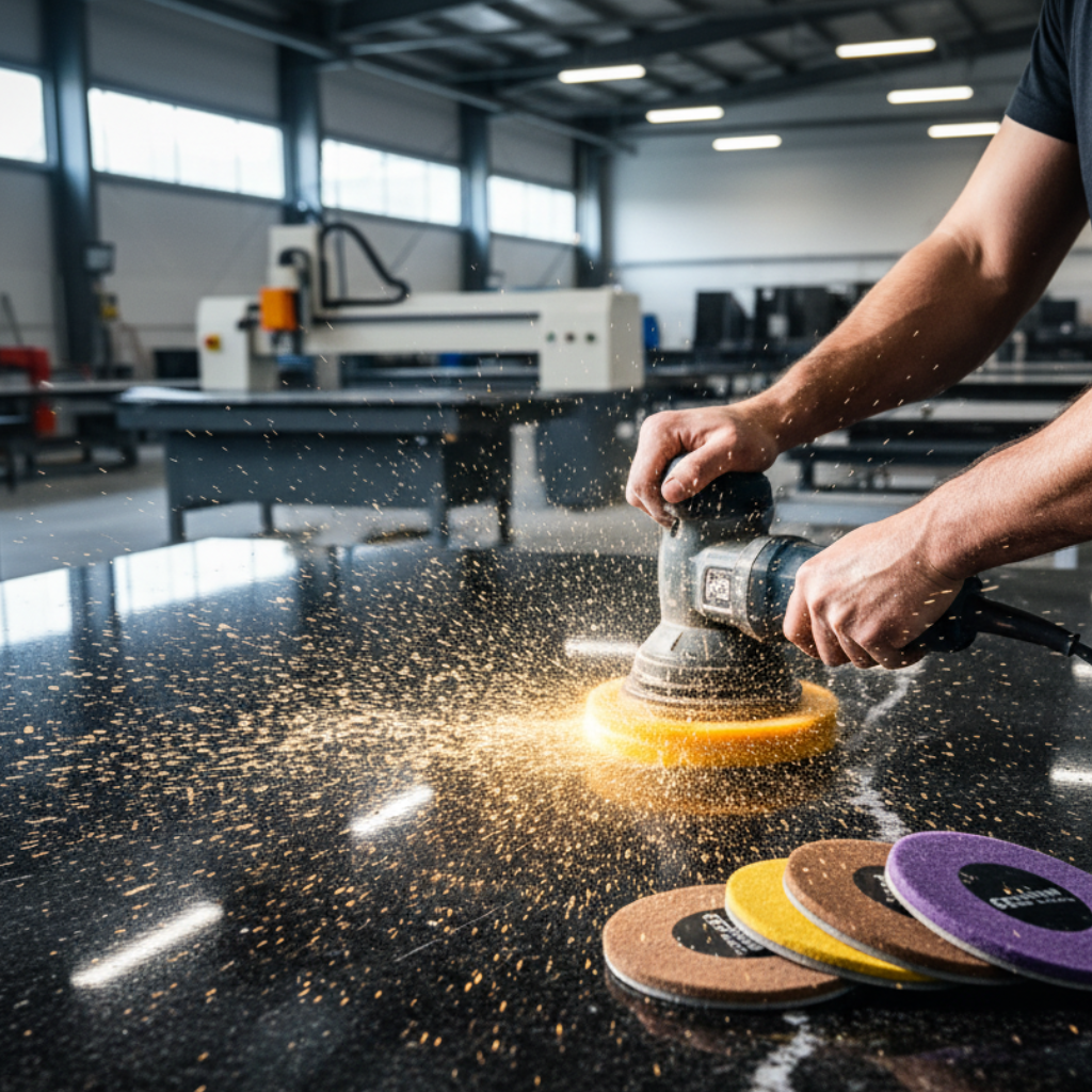 Granum Stone 3-Step Polishing Pads – Where Speed Meets Brilliance